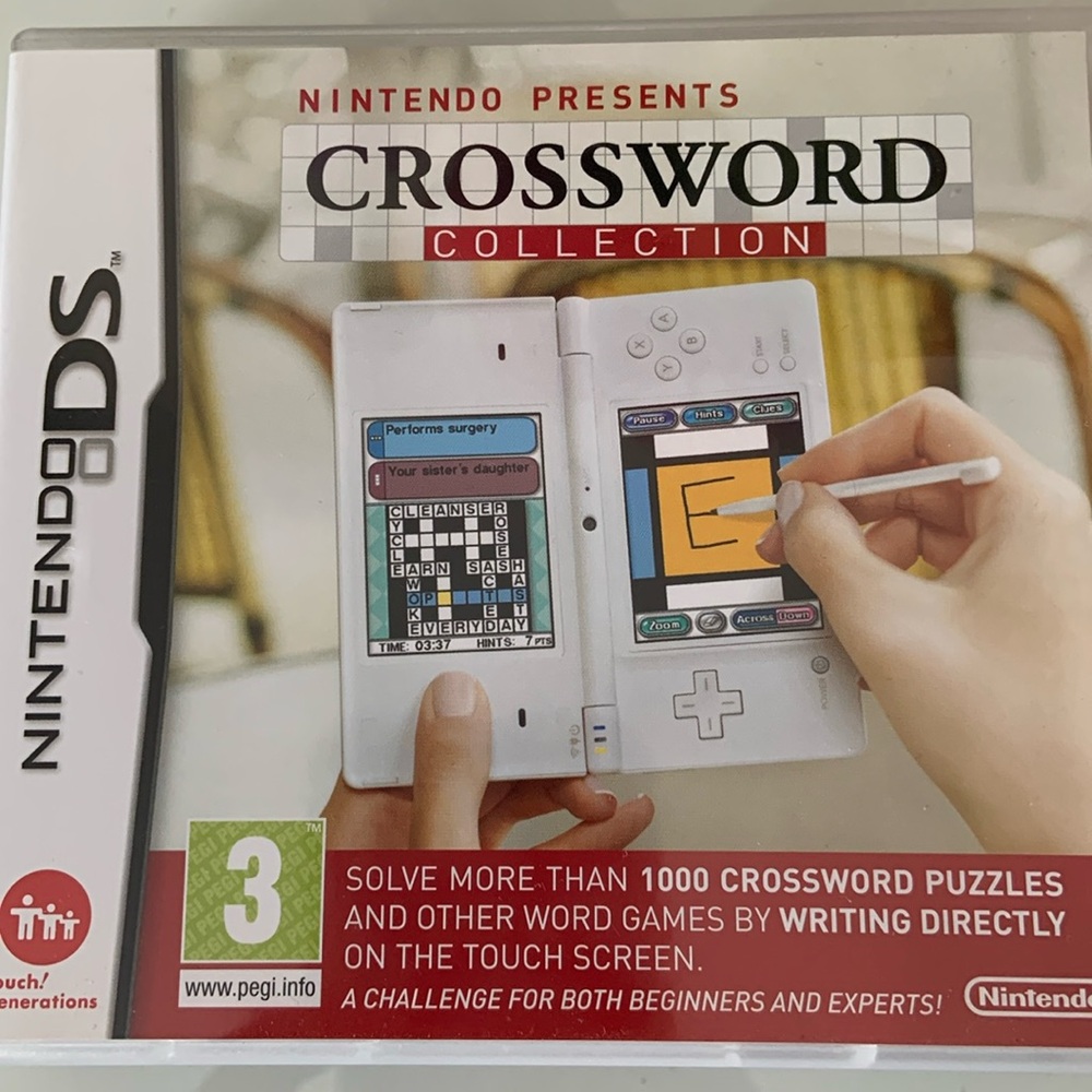 Nintendo DS Crosswords Collection DS Game Video Game